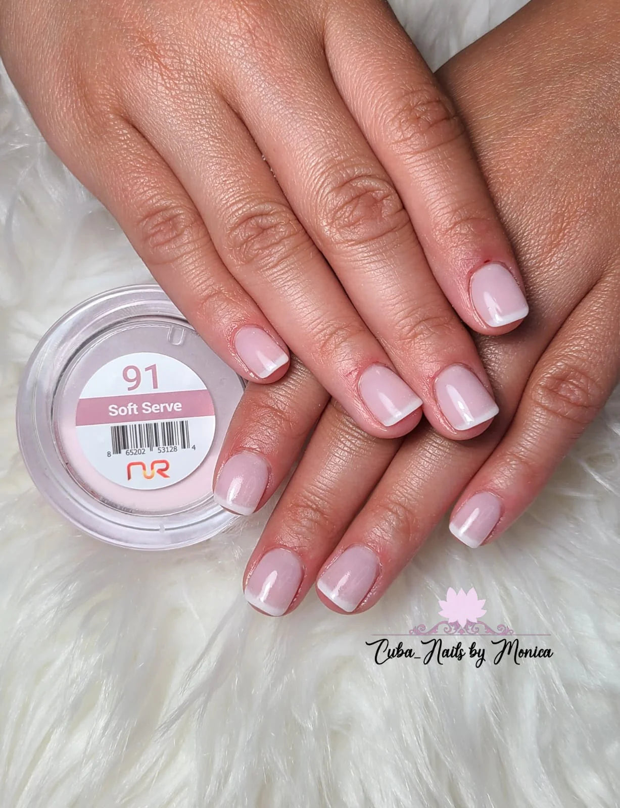 Trio Dip/Acrylic Powder 091 Soft Serve