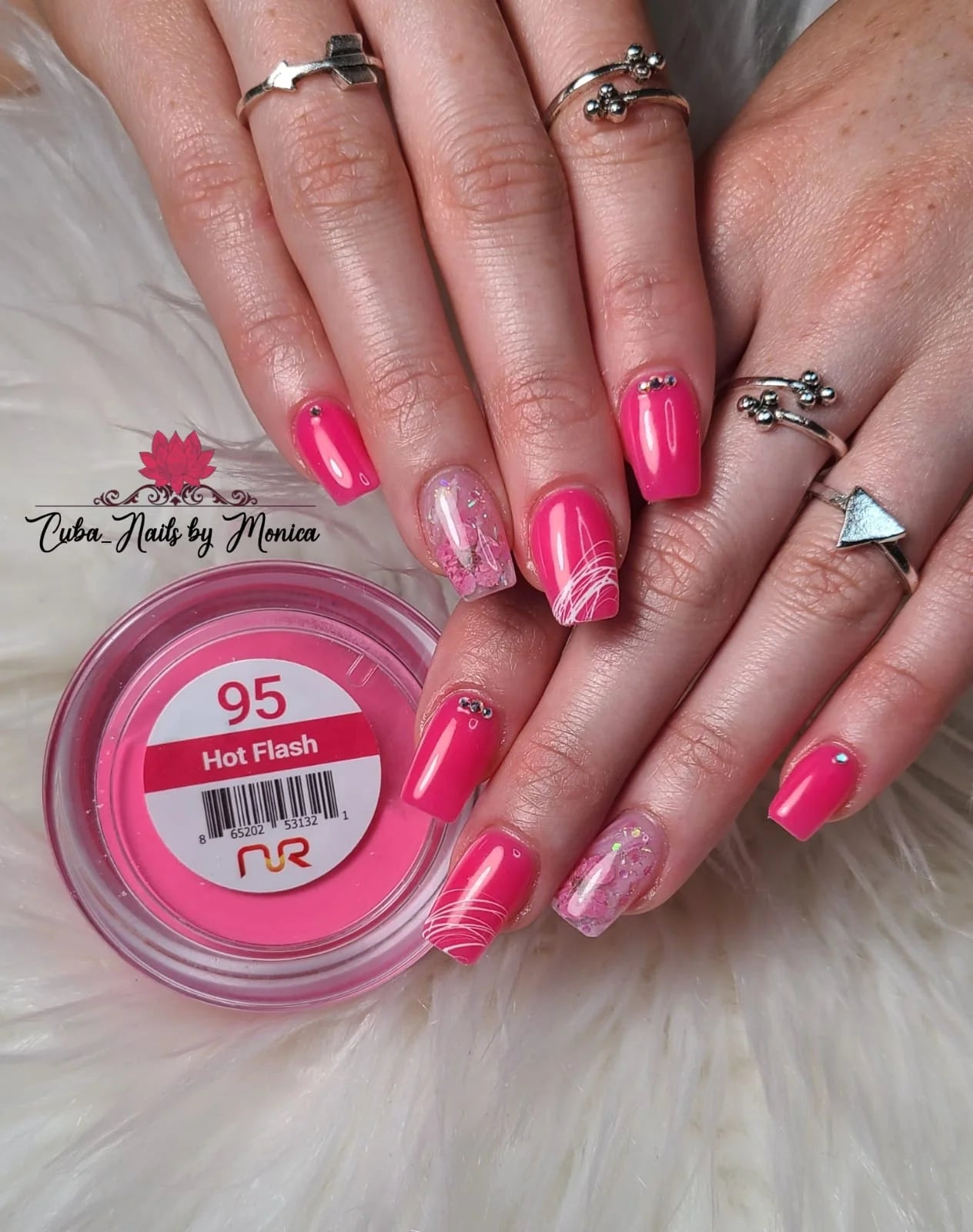 Trio Dip/Acrylic Powder 095 Hot Flash