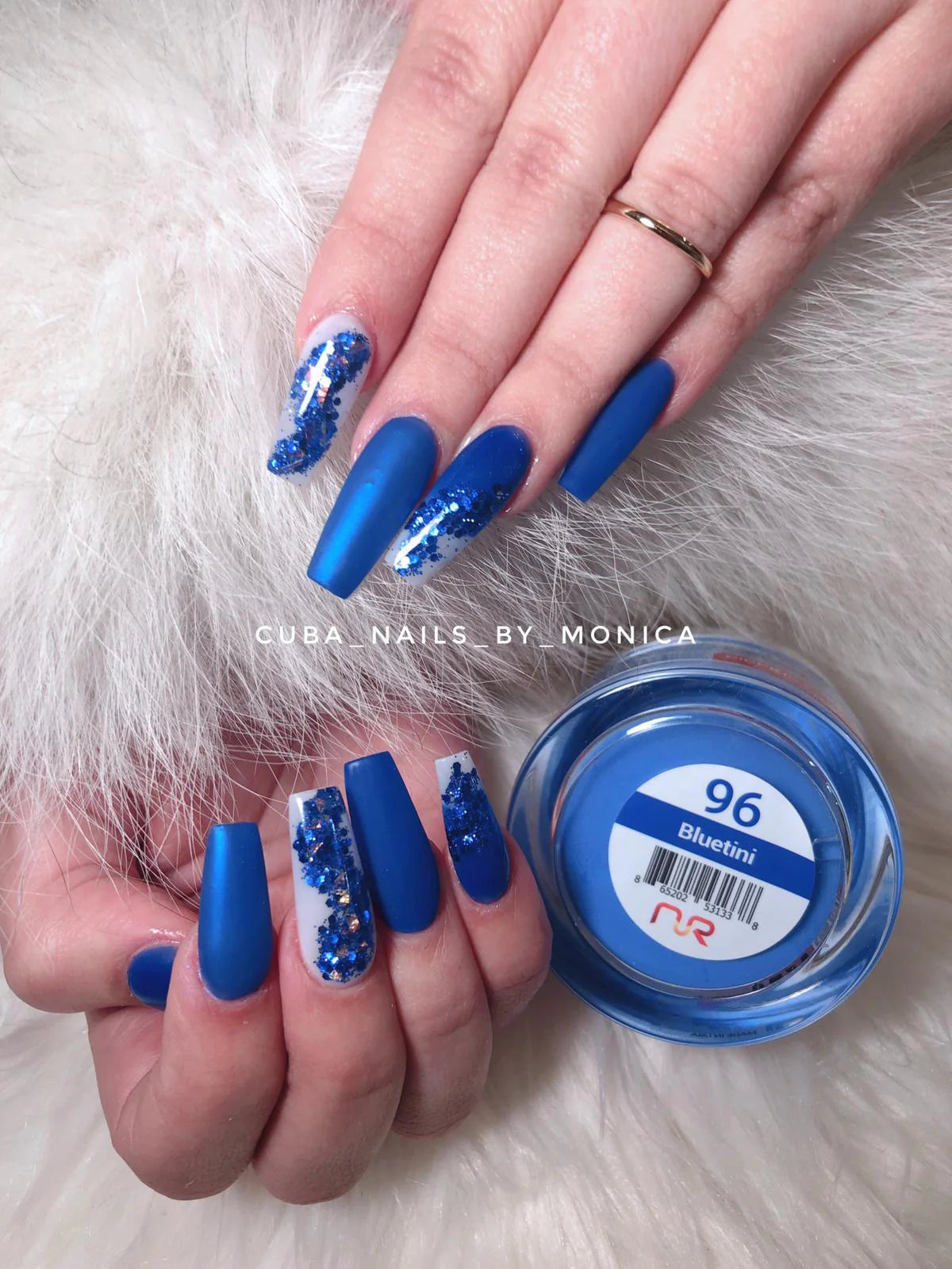 Trio Dip/Acrylic Powder 096 Bluetini