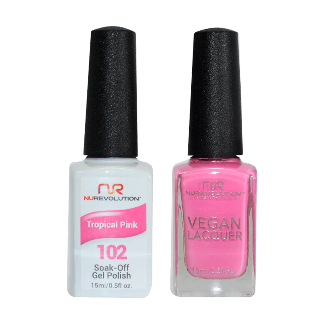 Trio Duo Gel & Lacquer 102 Tropical Pink