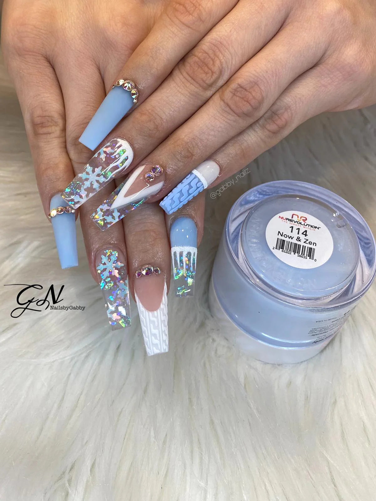 Trio Dip/Acrylic Powder 114 Now & Zen