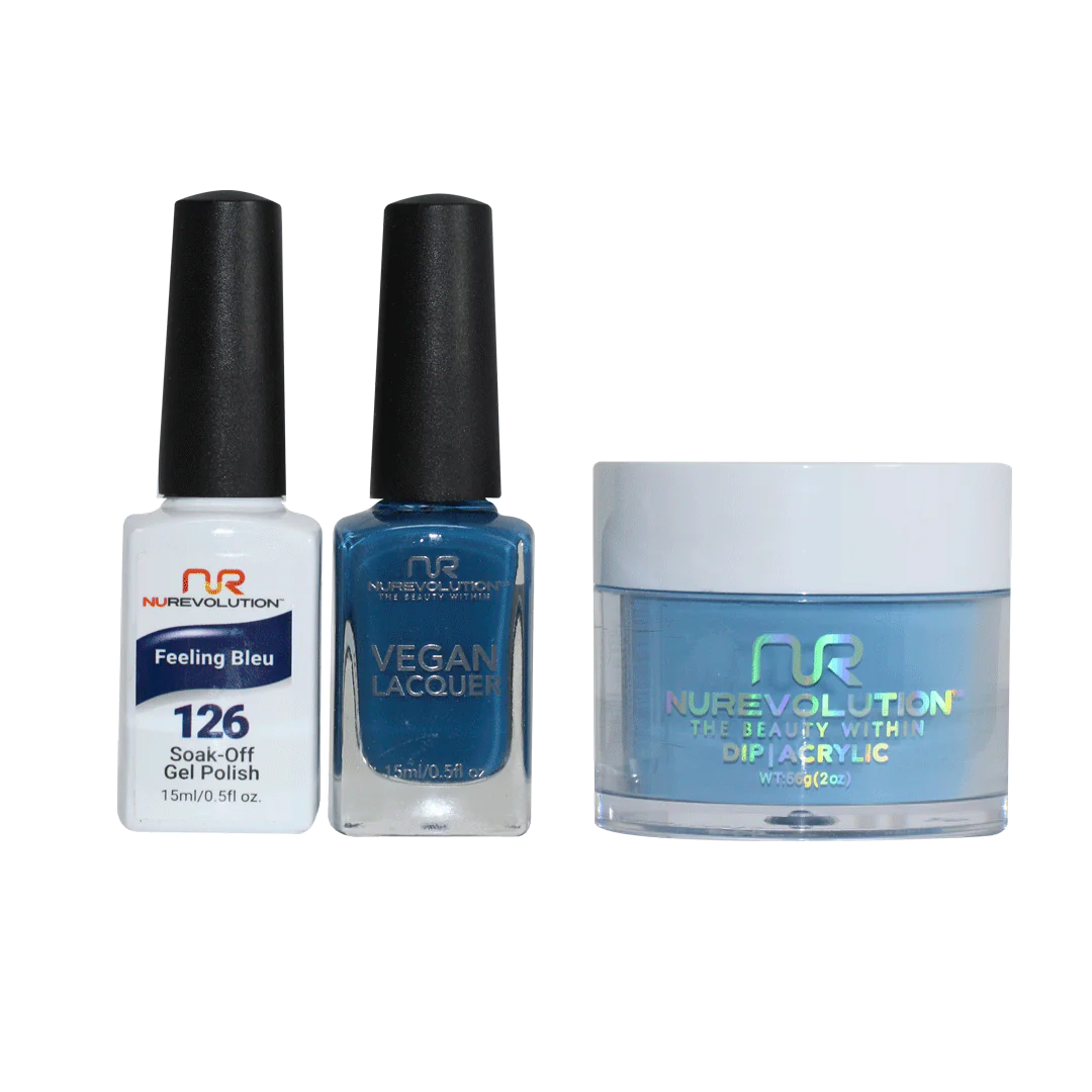 Trio set 126 Feeling Blue