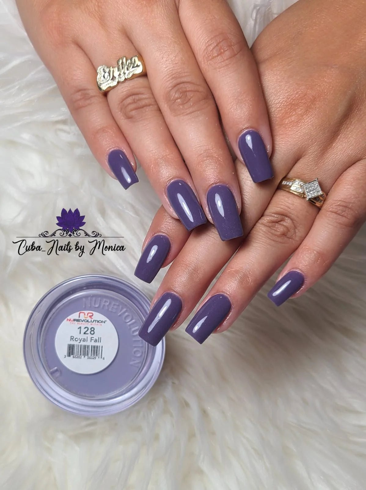 Trio Dip/Acrylic Powder 128 Royal Fall