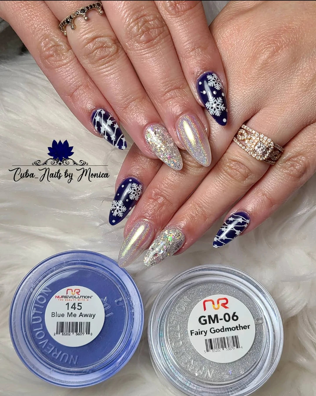 Trio Dip/Acrylic Powder 145 Blue Me Away