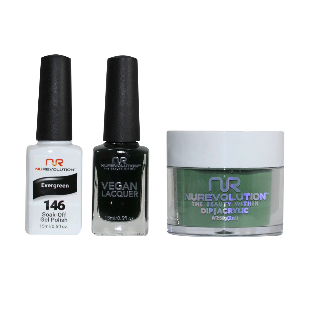 Trio set 146 Evergreen