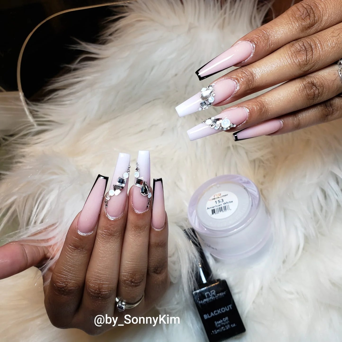 Trio Dip/Acrylic Powder 153 American White