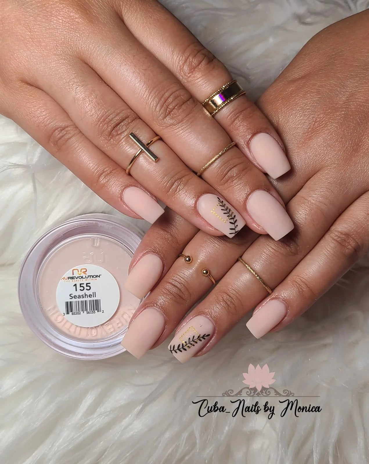 Trio set 155 Seashell