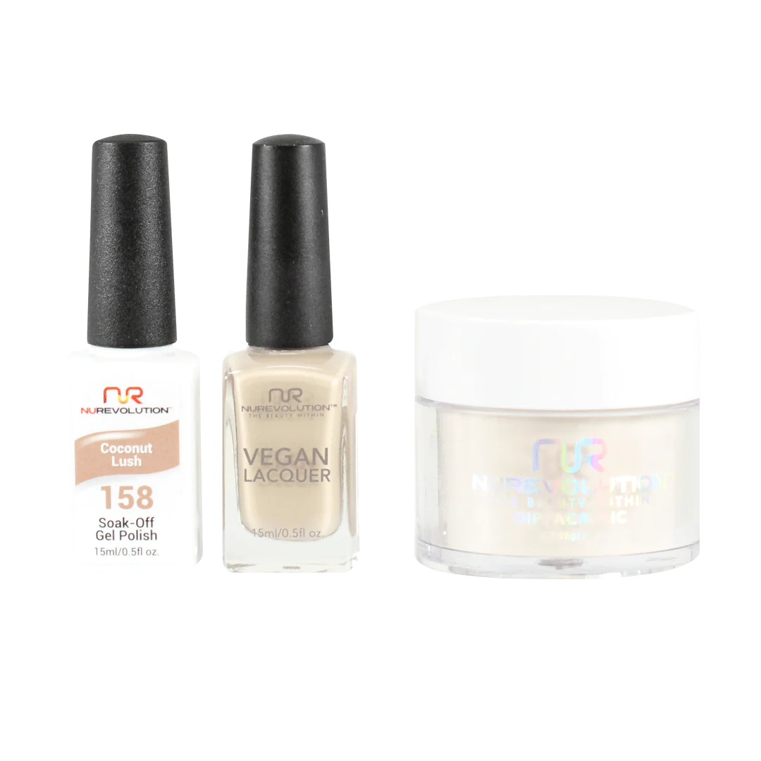 Trio set 158 Coconut Lush
