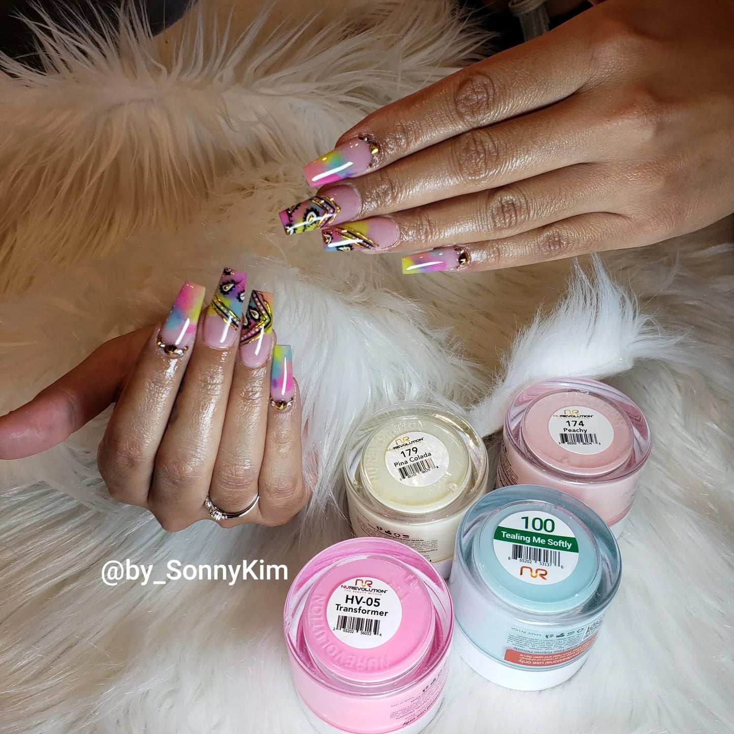 Trio Dip/Acrylic Powder 174 Peachy