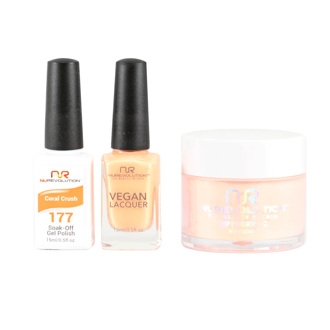 Trio set 177 Coral Crush