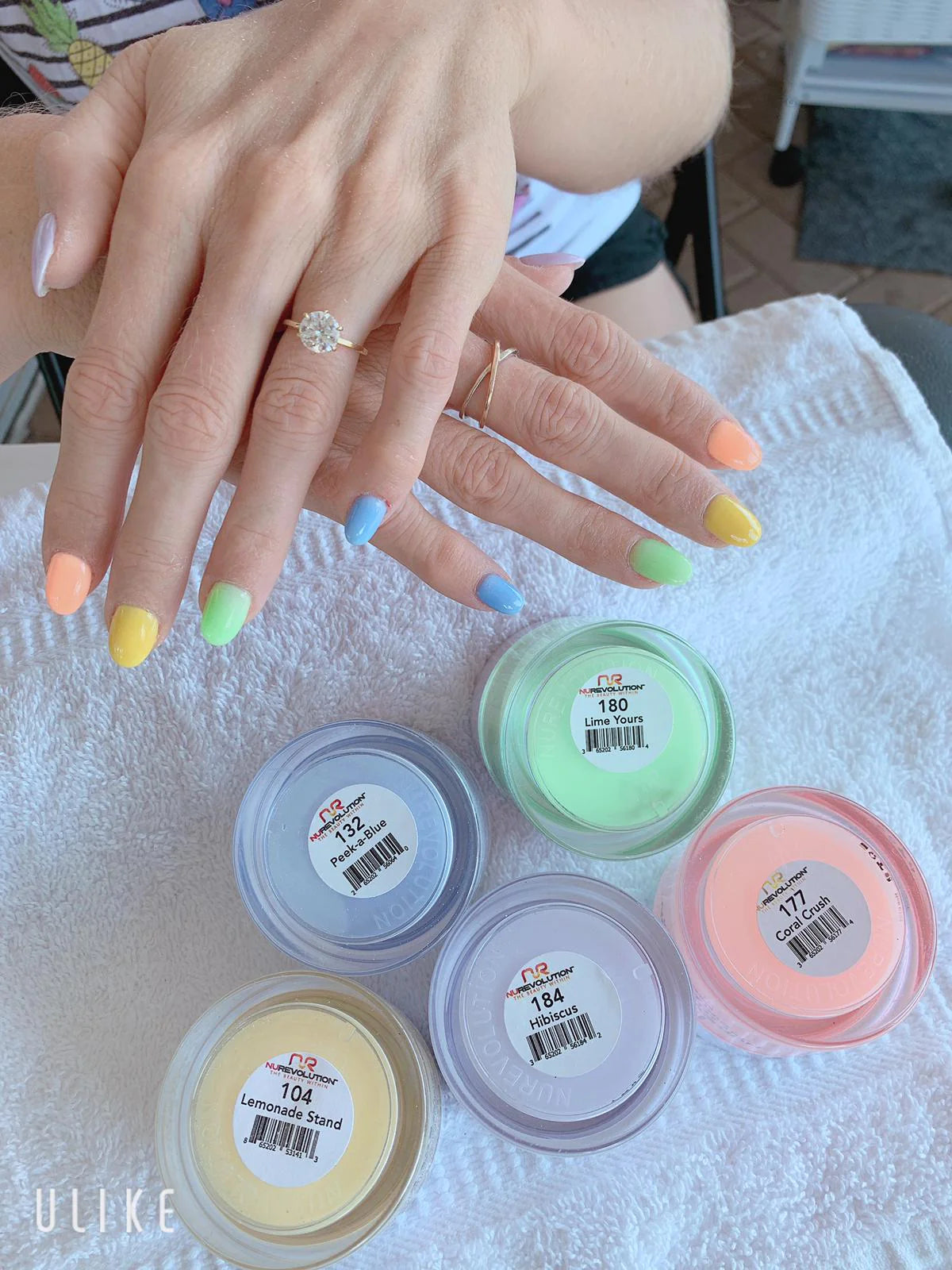 Trio Dip/Acrylic Powder 180 Lime Yours