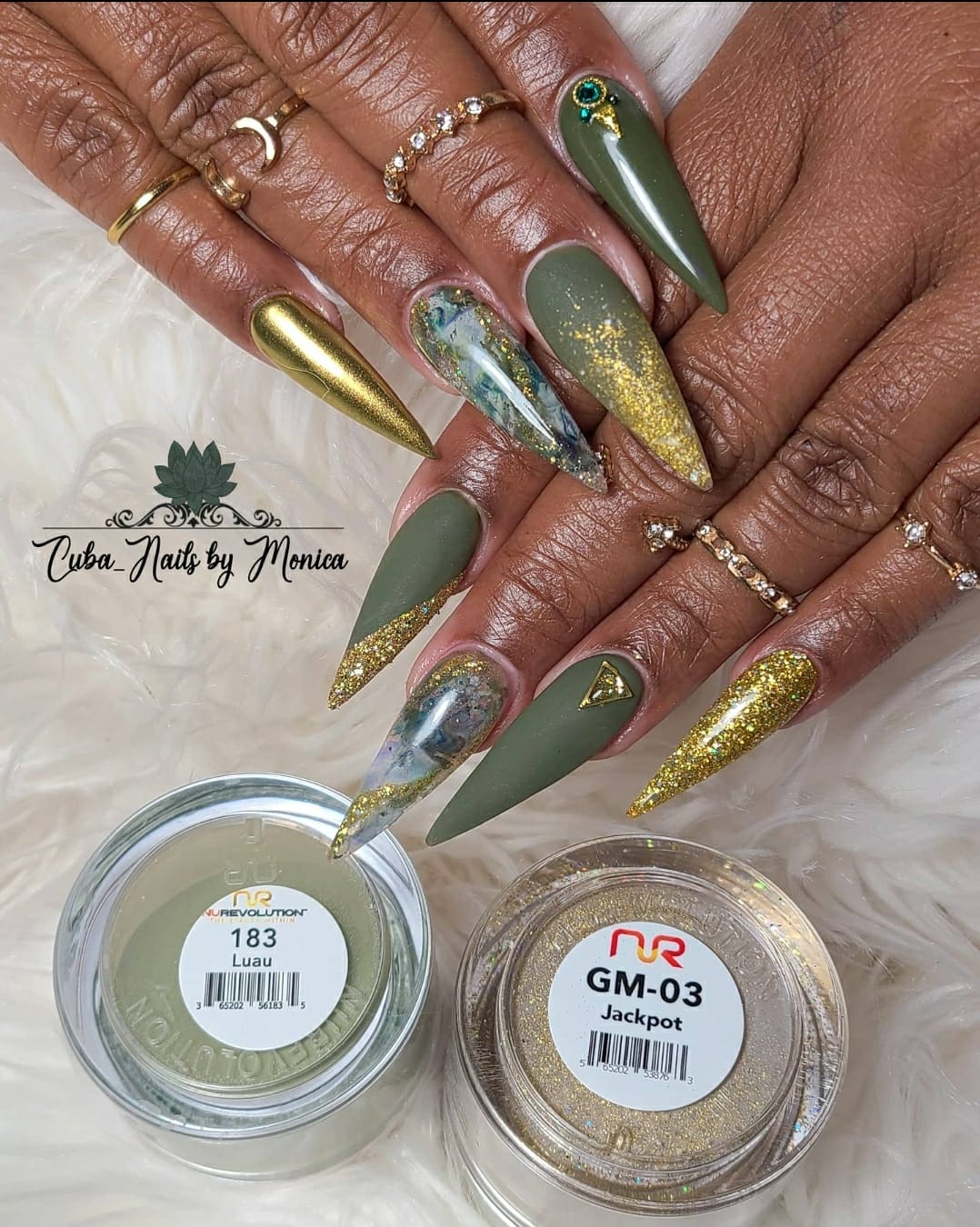 Trio Dip/Acrylic Powder 183 Luau
