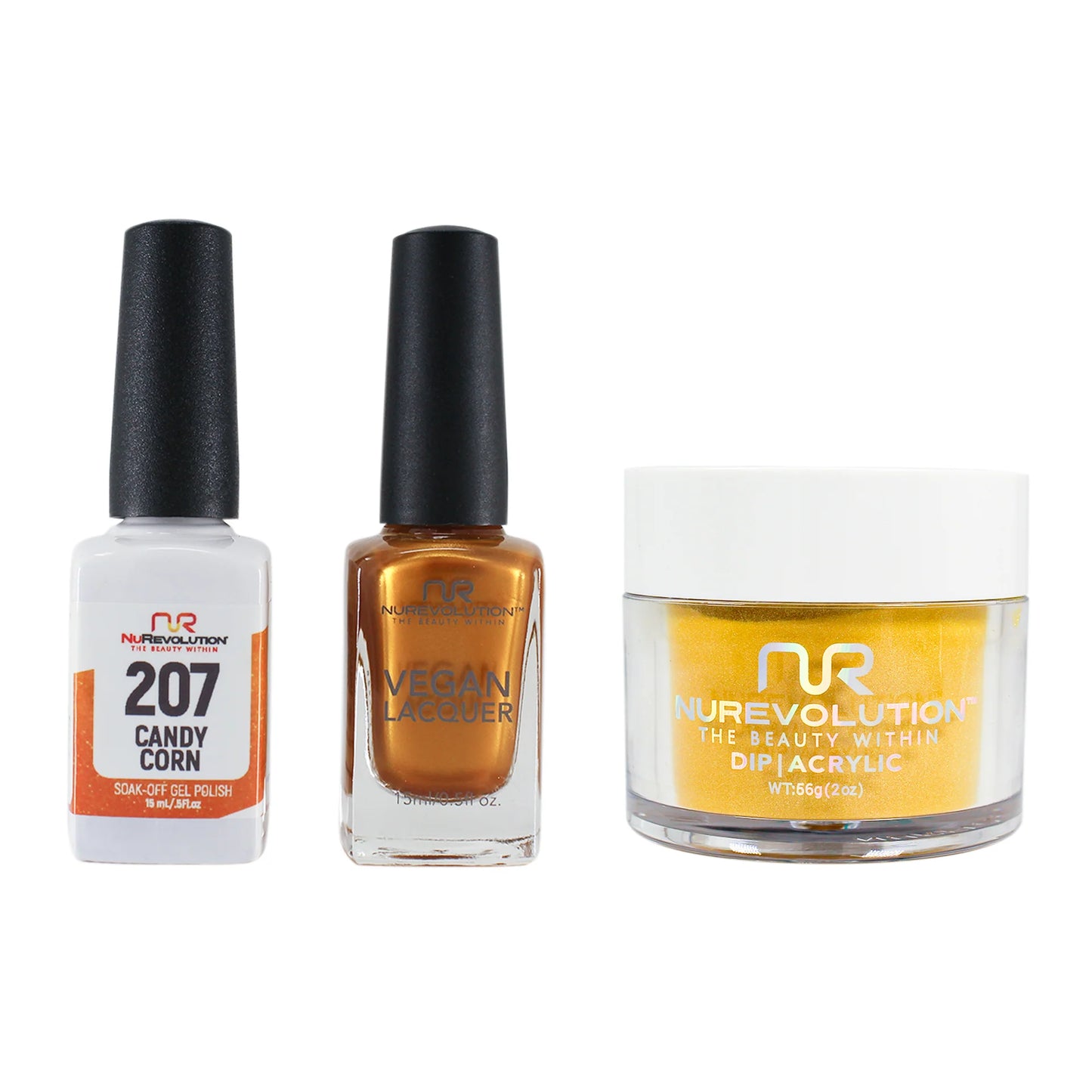 Trio set 207 Candy Corn