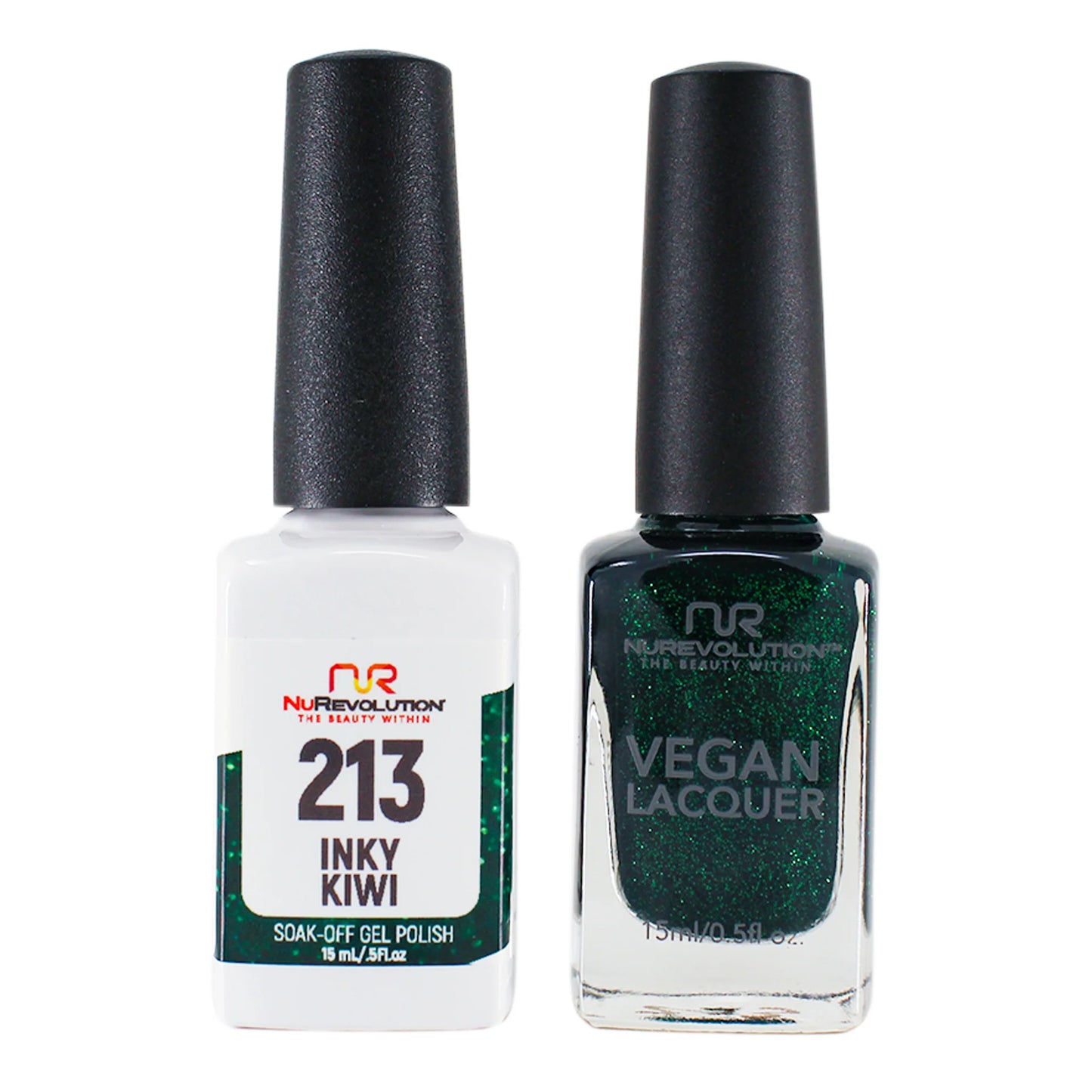 Trio Duo Gel & Lacquer 213 Inky Kiwi