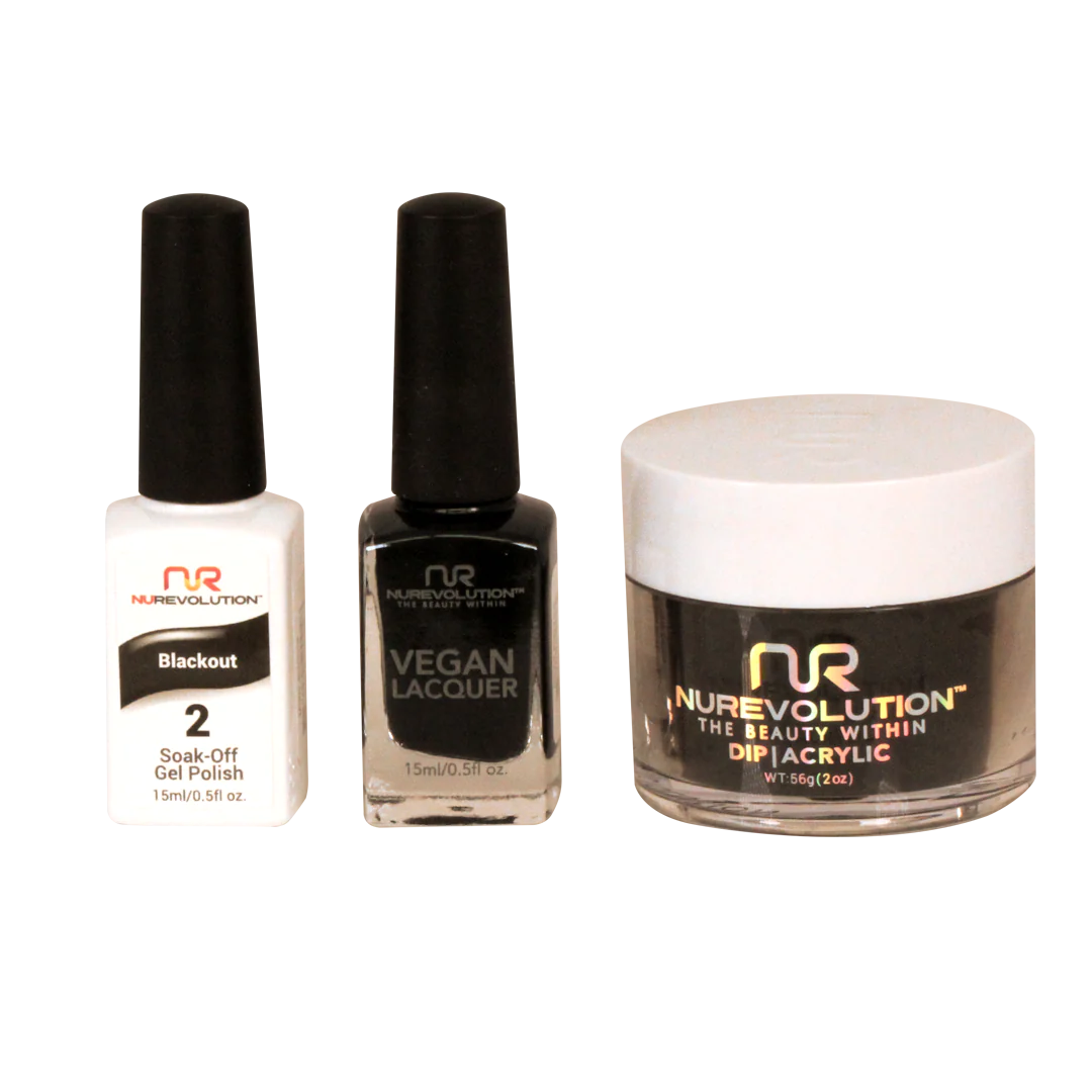 Trio set 002 Blackout
