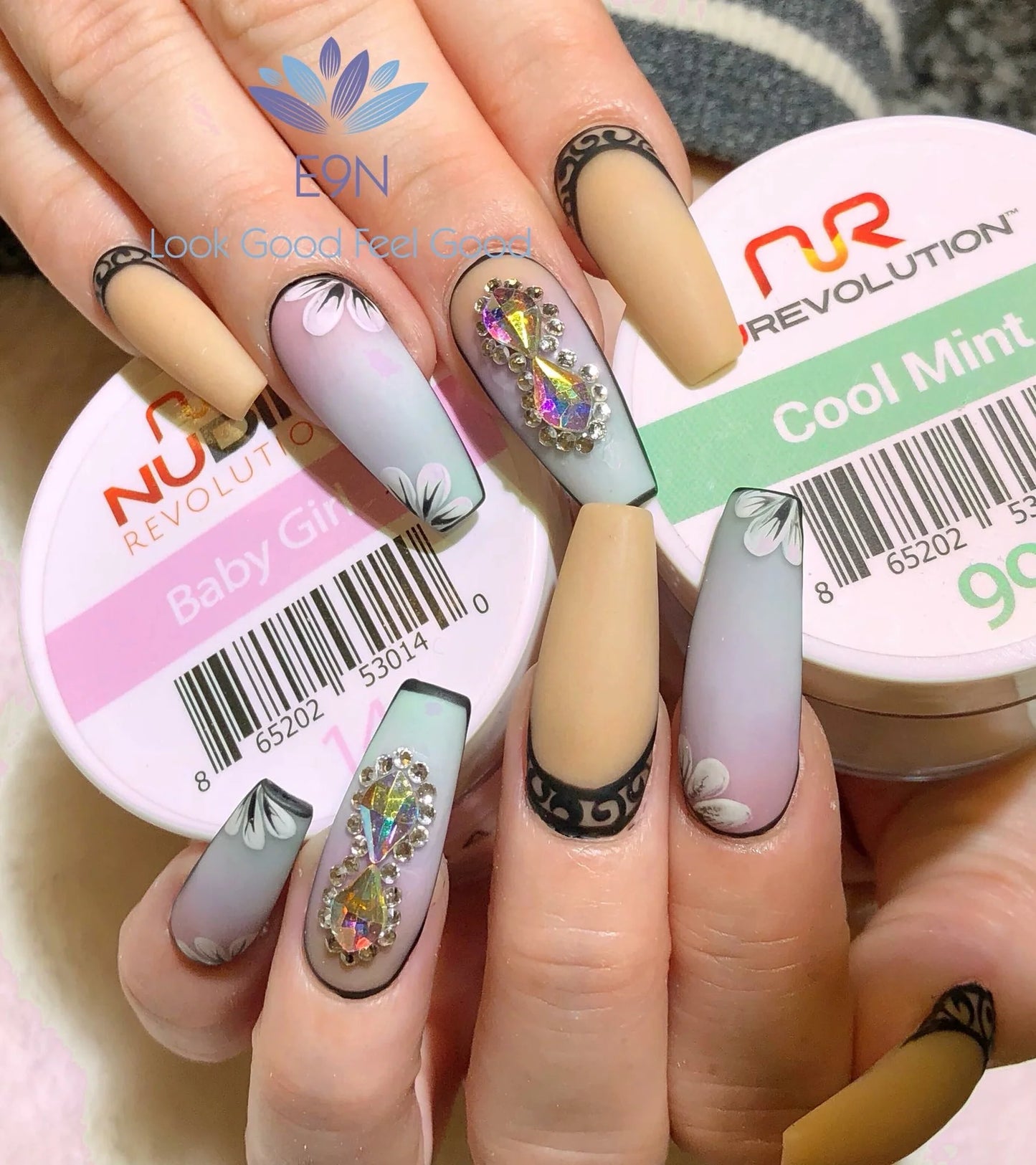 Trio Dip/Acrylic Powder 014 Baby Girl