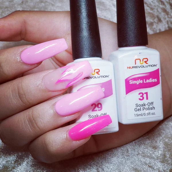 Trio Duo Gel & Lacquer 029 Pink-ing Of You