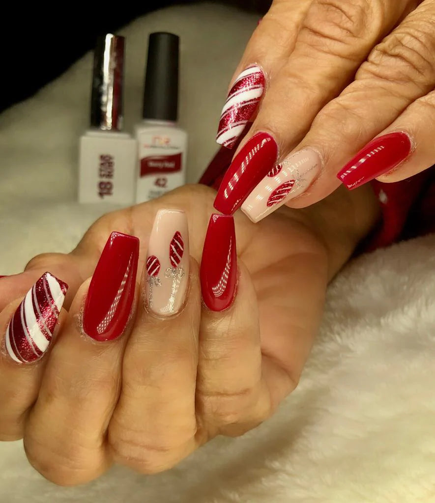 Trio set 042 Berry Red