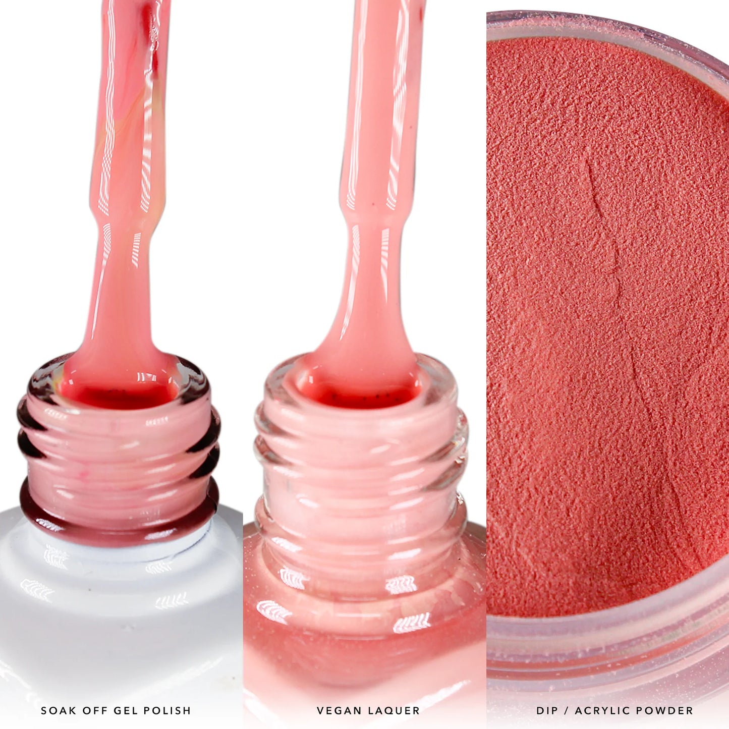Trio set 062 Pink Satin