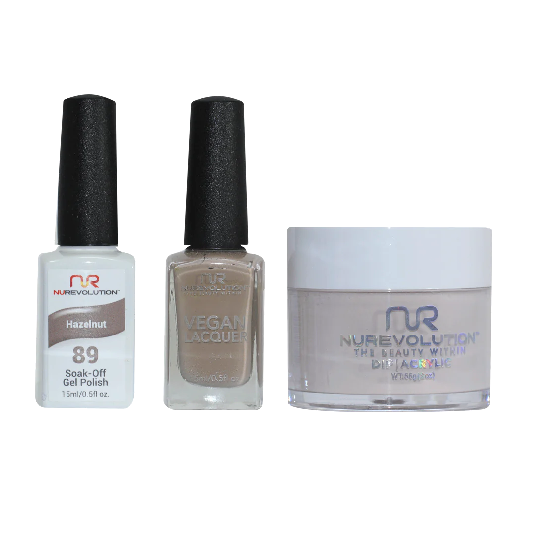 Trio set 089 Hazelnut
