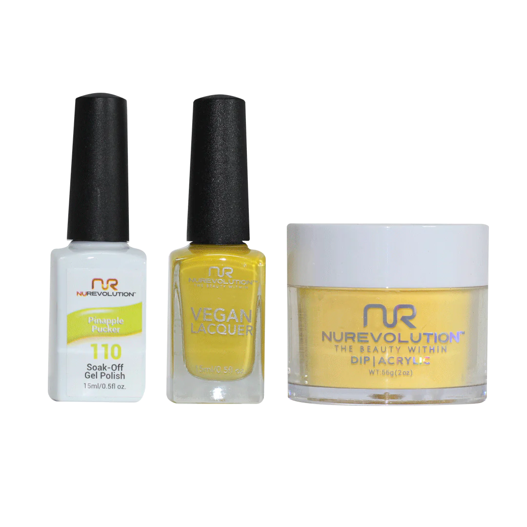 Trio set 110 Pineapple Pucker