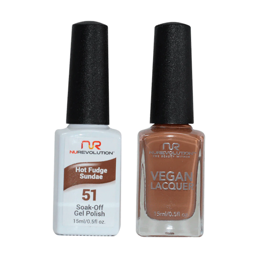 Trio Duo Gel & Lacquer 051 Hot Fudge Sundae