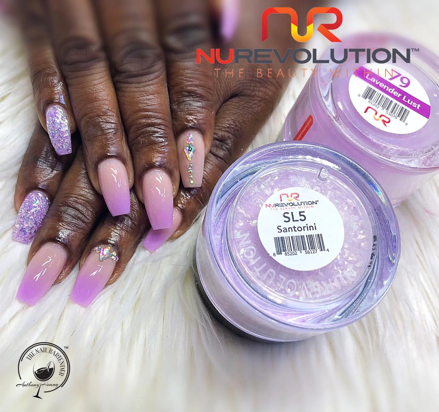 Trio Dip/Acrylic Powder 079 Lavender Lust