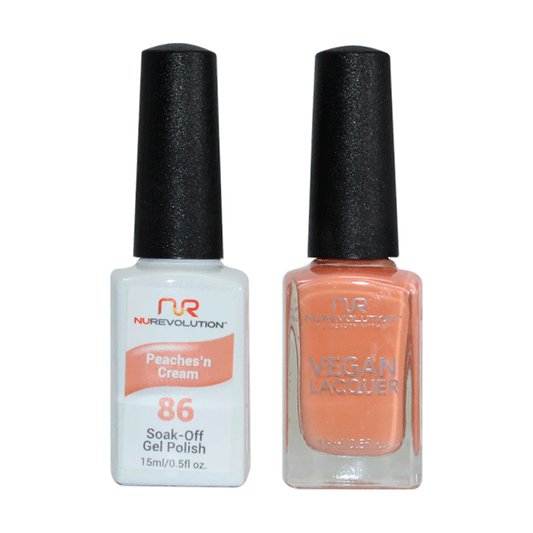 Trio Duo Gel & Lacquer 086 Peaches n' Cream