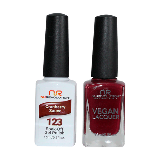 Trio Duo Gel & Lacquer 123 Cranberry Sauce