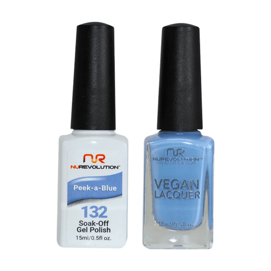 Trio Duo Gel & Lacquer 132 Peek-a-Blue