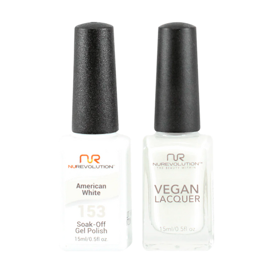 Trio Duo Gel & Lacquer 153 American White