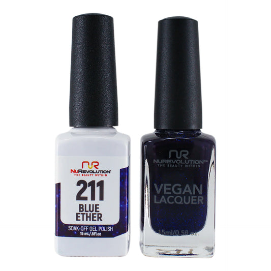 Trio Duo Gel & Lacquer 211 Blue Ether