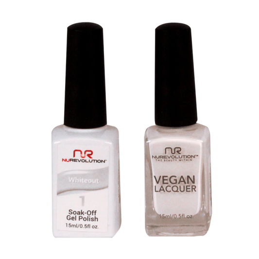 Trio Duo Gel & Lacquer 001 Whiteout