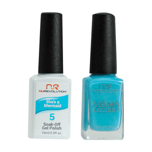 Trio Duo Gel & Lacquer 005 She's a Mermaid