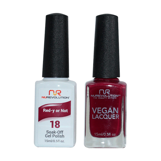 Trio Duo Gel & Lacquer 018 Red-Y Or Not