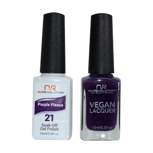 Trio Duo Gel & Lacquer 021 Purple Please