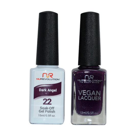 Trio Duo Gel & Lacquer 022 Dark Angel